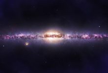 银河系横跨星空的壮丽景象8K壁纸 免费下载-木豆壁纸网