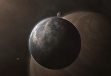 宇宙中的行星与卫星群8K壁纸 免费下载-木豆壁纸网