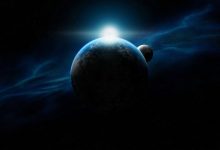 宇宙中的行星与卫星8K壁纸 免费下载-木豆壁纸网