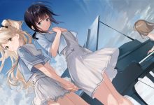 动漫少女与钢琴的梦幻场景8K壁纸 免费下载-木豆壁纸网