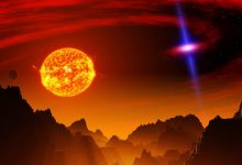 红色星球上的双星奇观8K壁纸 免费下载-木豆壁纸网